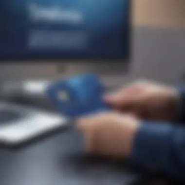 Applying for the Indigo Secured Card Visual representation of the application process for secured credit cards