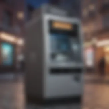 An infographic showing different types of ATMs and their features