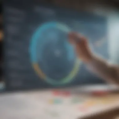 Setting Clear Marketing Objectives Diagram depicting goal-setting strategies in marketing