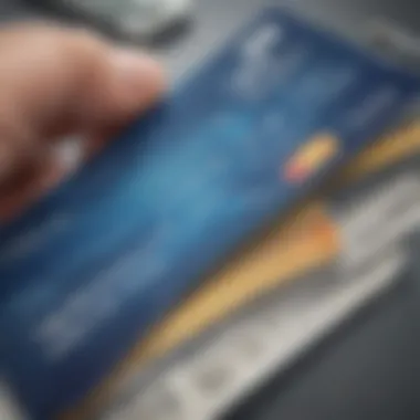 Improving Credit Score with Secured Cards Illustration of credit score improvement using secured cards