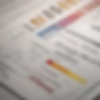 Visual representation of account types