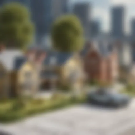 Visual representation of various types of property liens