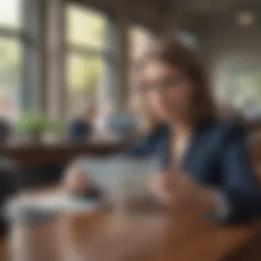 Diverse Banking Services A diverse range of banking services offered at a local branch