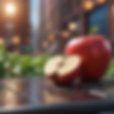 Illustrating Apple's Growth in the Market Apple's growth in the market