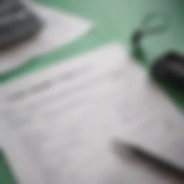 Understanding Loan Applications A visual representation of loan application forms and documents