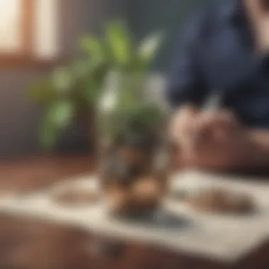 Integrating Personal Values with Financial Goals A symbolic representation of aligning values and finances